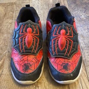 marvel spider man shoes size 11